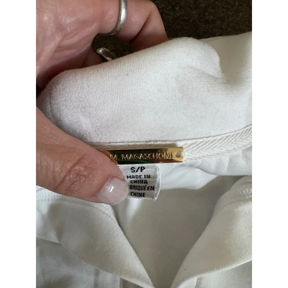 M Magaschoni polo collar pullover - Picture 4 of 5